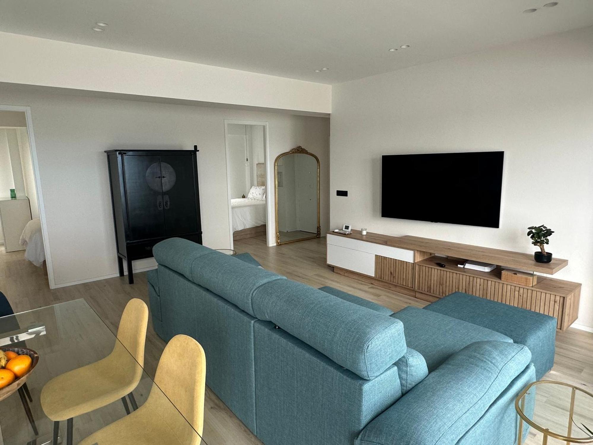 Апартаменты Piso Con Vistas A La Playa De Riazor Ла-Корунья Экстерьер фото